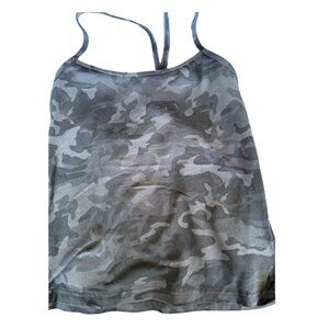 Lululemon Power Y Tank – Black Camo – Size 8